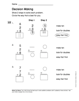 Using Addition and Subtraction: Decision Making (Gr. 2)