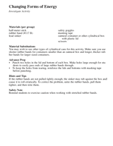 Investigate Activity: Changing Forms of Energy