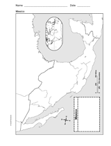 Map of Mexico