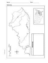 Map of Kentucky
