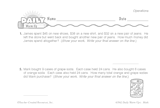 Math Warm-Up 101 for Gr. 3 & 4: Operations