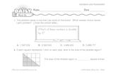 Math Warm-Up 42 for Gr. 5 & 6: Numbers and Numeration