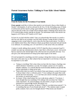 Preventing Teen Suicide: Parents' Guide for Talking to Kids