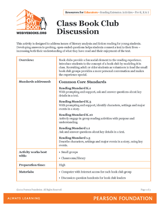 Class Book Club Discussion